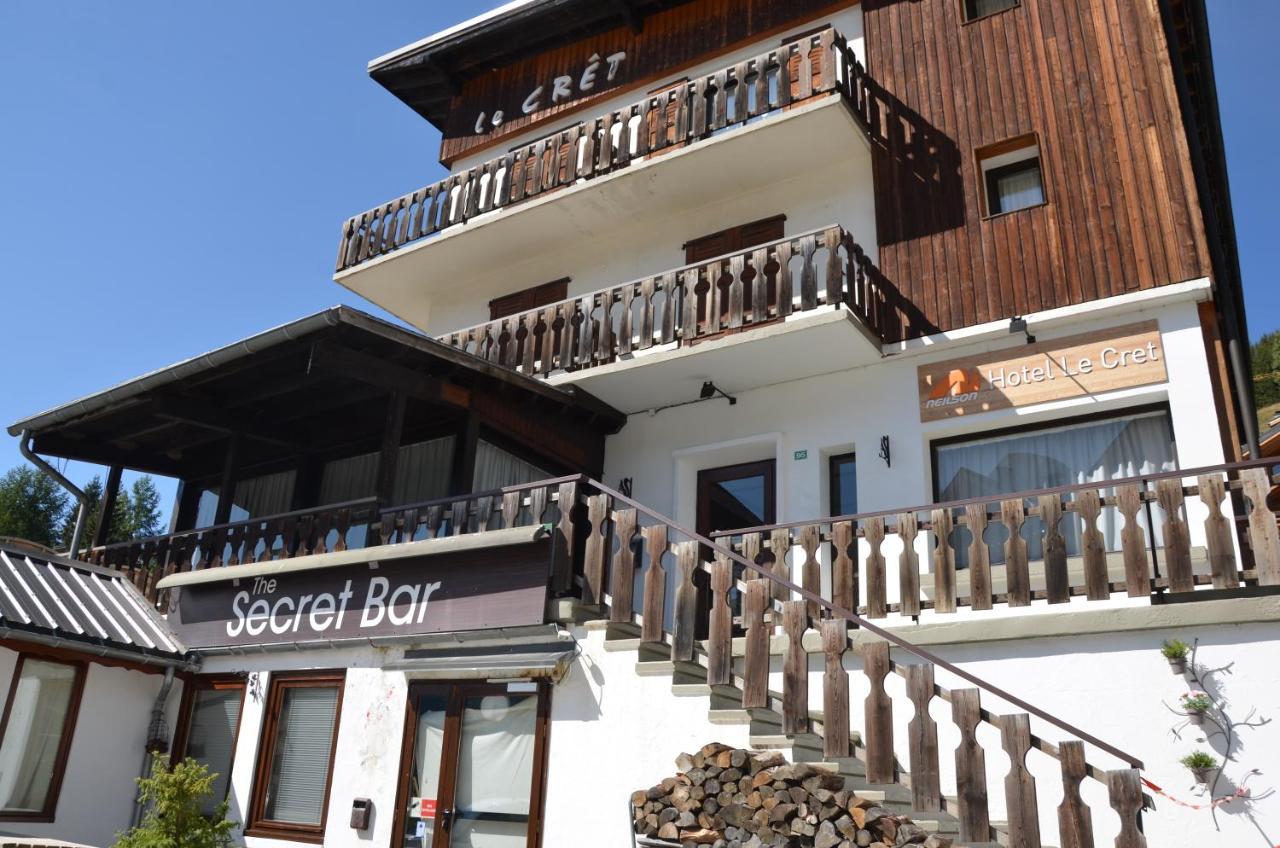 Hotel Le Cret Les Deux Alpes Exterior foto